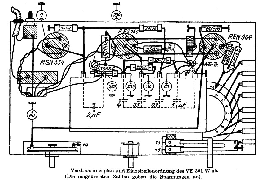 wiring diagram VE301W